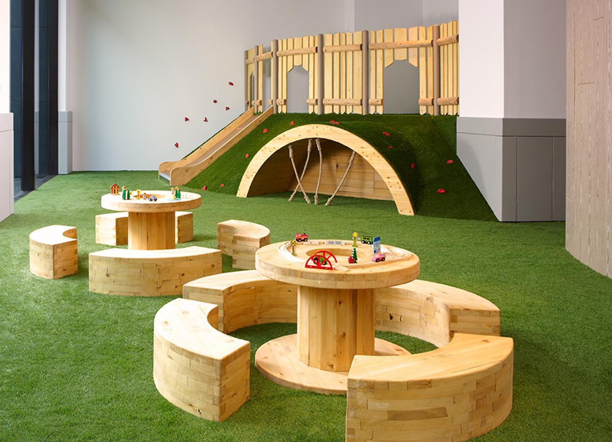 Mu Jiaoxi Hotel Kültér fotó The children's area