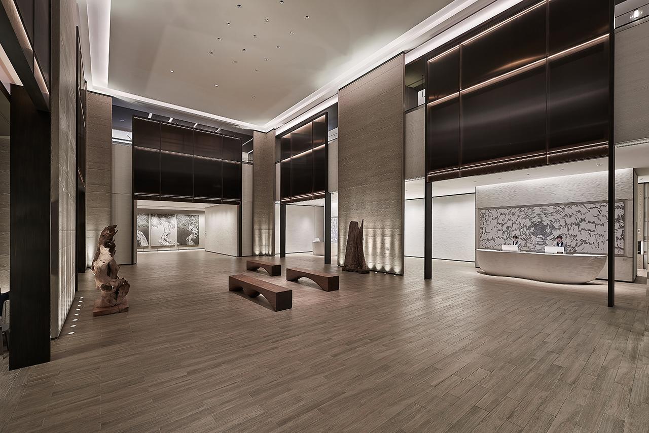 Mu Jiaoxi Hotel Kültér fotó Interior of the museum